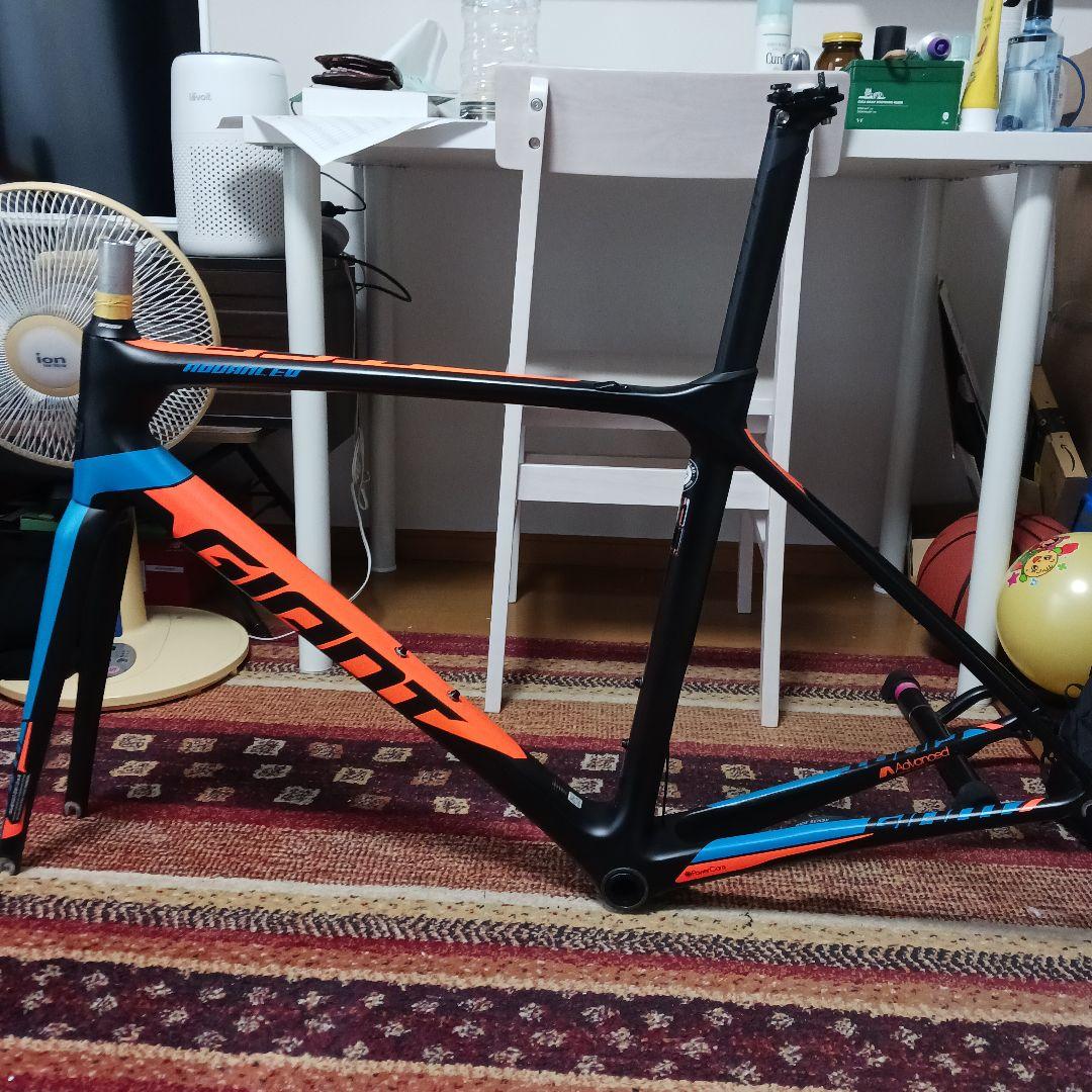 GIANT TCR ADVANCED 2 フレーム Mサイズ 美品 生産終了品