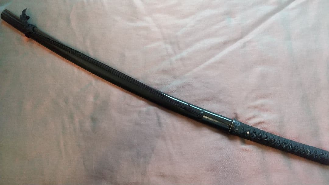 【樋入り互の目丁子乱れ】模造刀 舞踊 模擬刀 拵え 喰出し鍔 刀剣 日本刀 刀