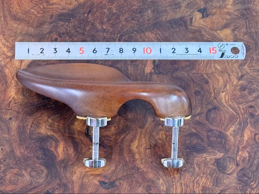 【新品】Crowson バイオリン用あご当て（ボックスウッド）ストラド型！