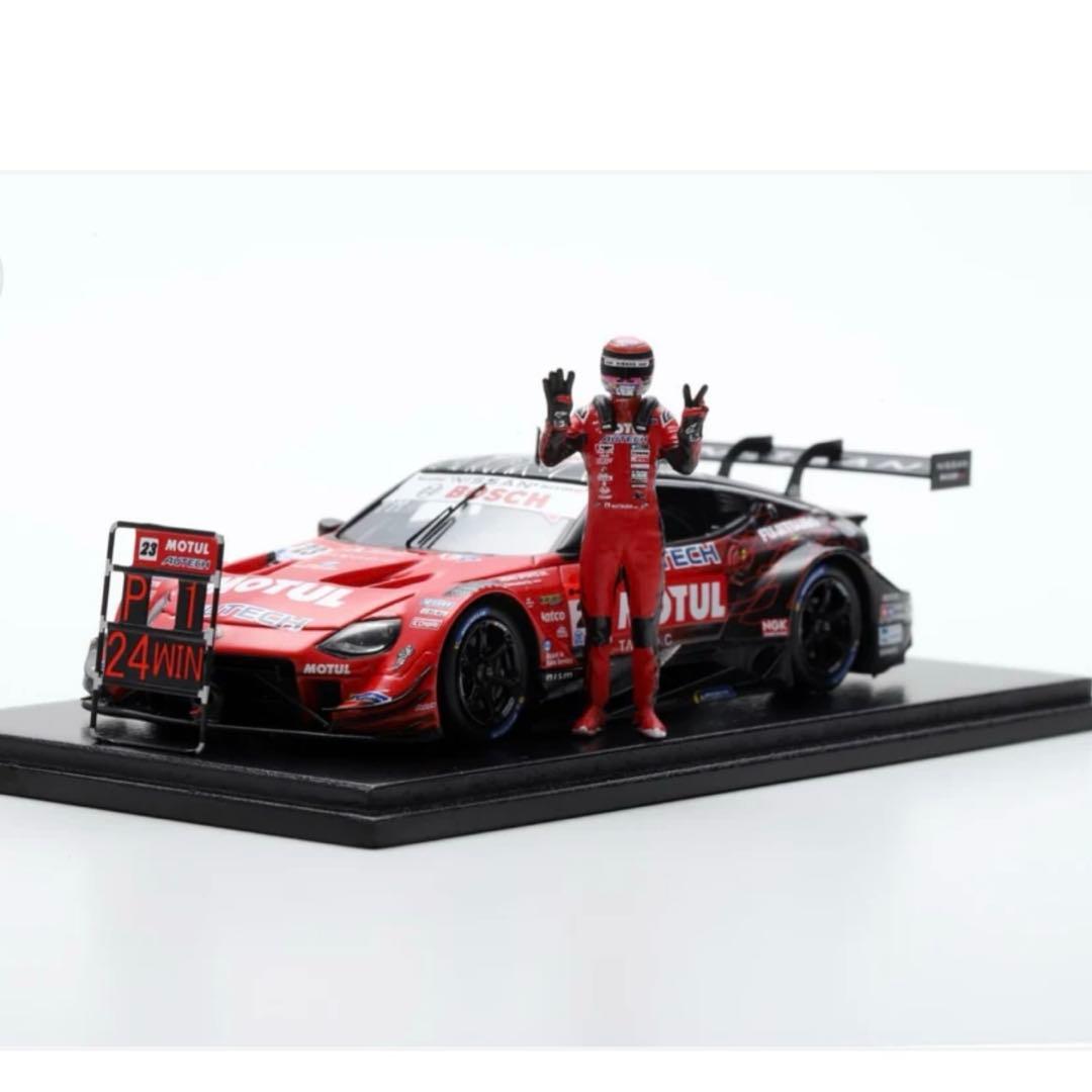MOTUL AUTECH Z 1/43 24勝ボード/フィギュア付き