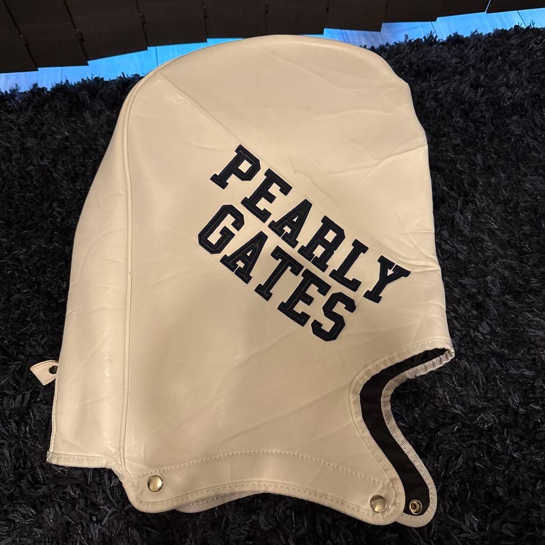 値下げ！PEARLY GATES キャディバッグ 89 ホワイト　ネイビー