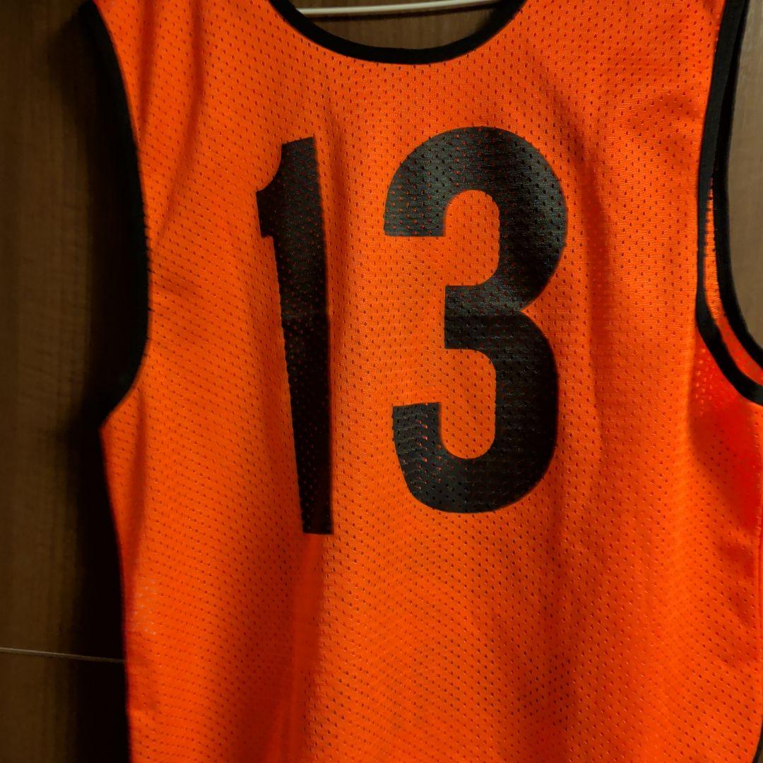 adidas ゲームビブス KIRIN オレンジ　非売品　15番〜31番　17枚