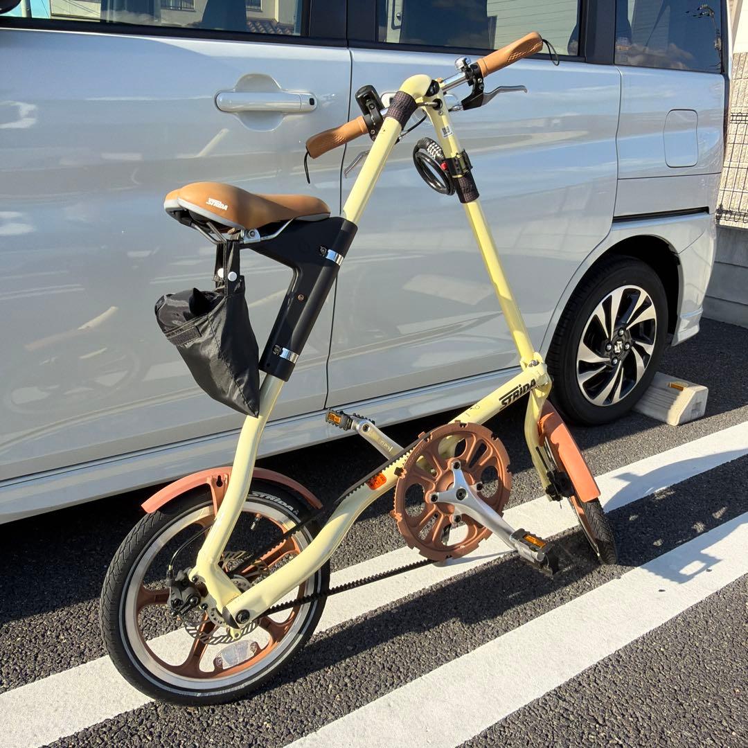 【年末までセール！】STRiDA LT 折りたたみ自転車2025年4月購入