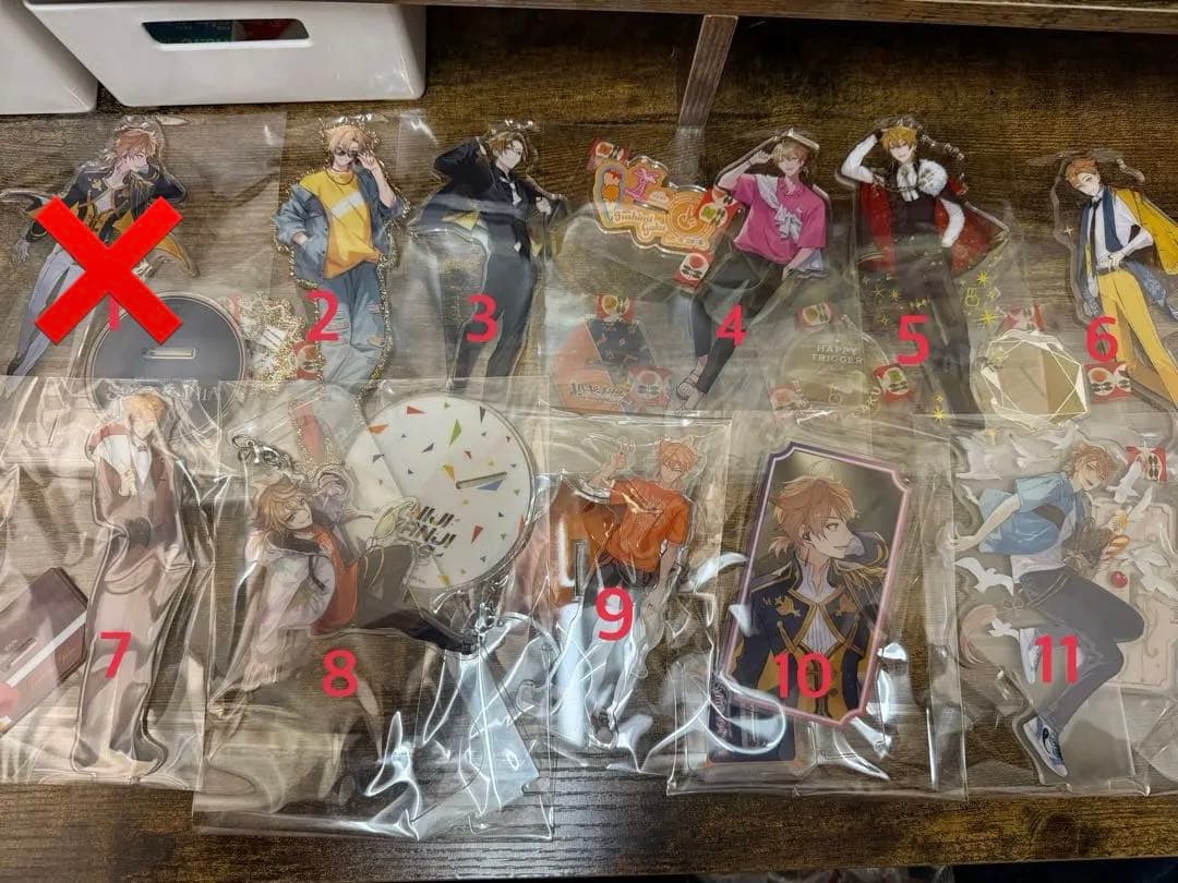 伏見ガク アクリルスタンド 24種