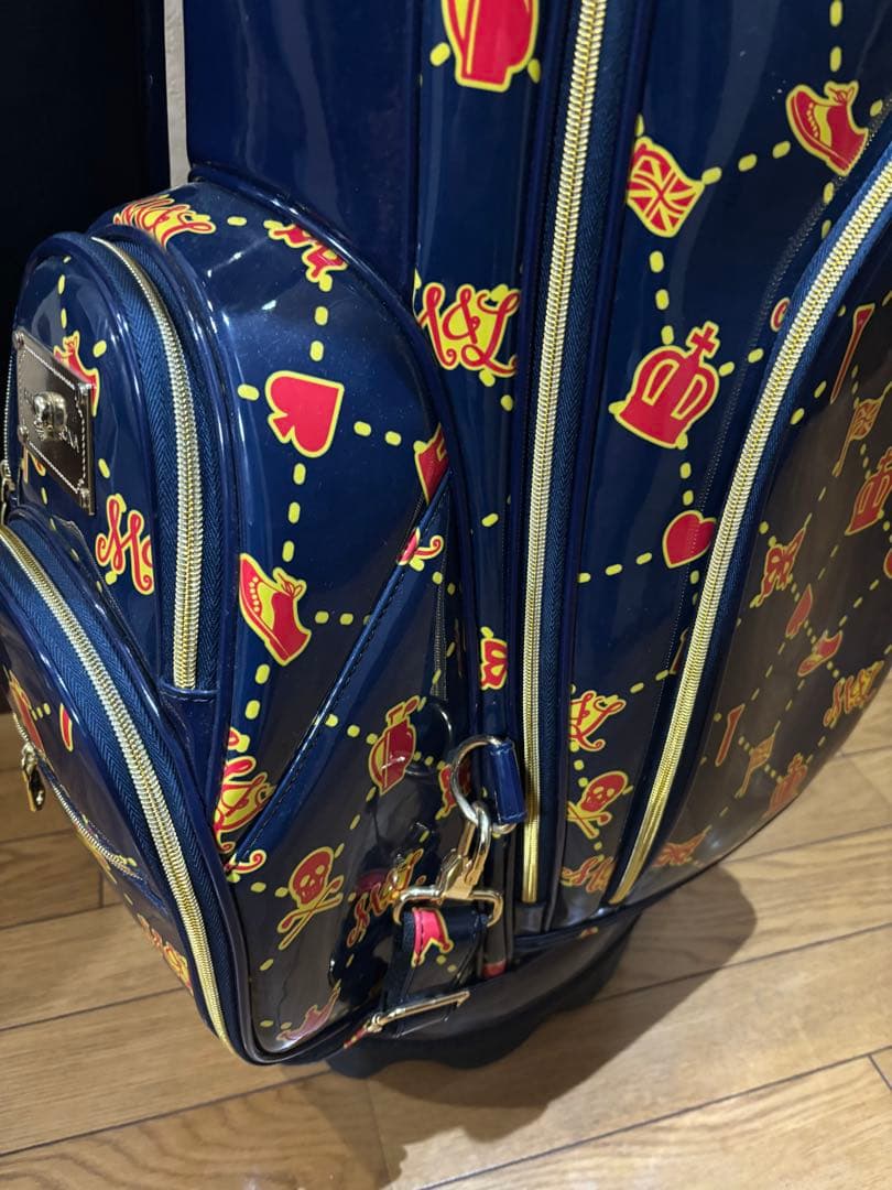 【早い者勝ち】MARK&LONA UnitePatent エナメルキャディバッグ