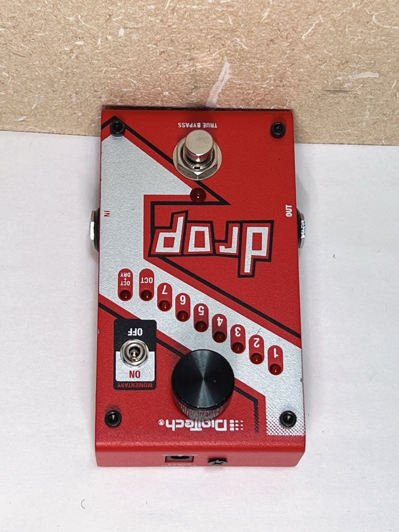 DigiTech drop ギターエフェクター 赤