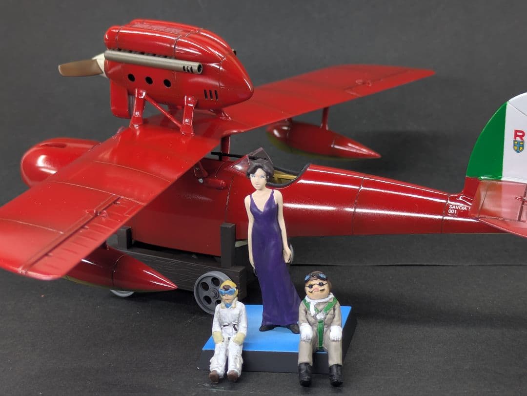 紅の豚　1/48 サボイアS21.F 後期型　プラモデル完成品