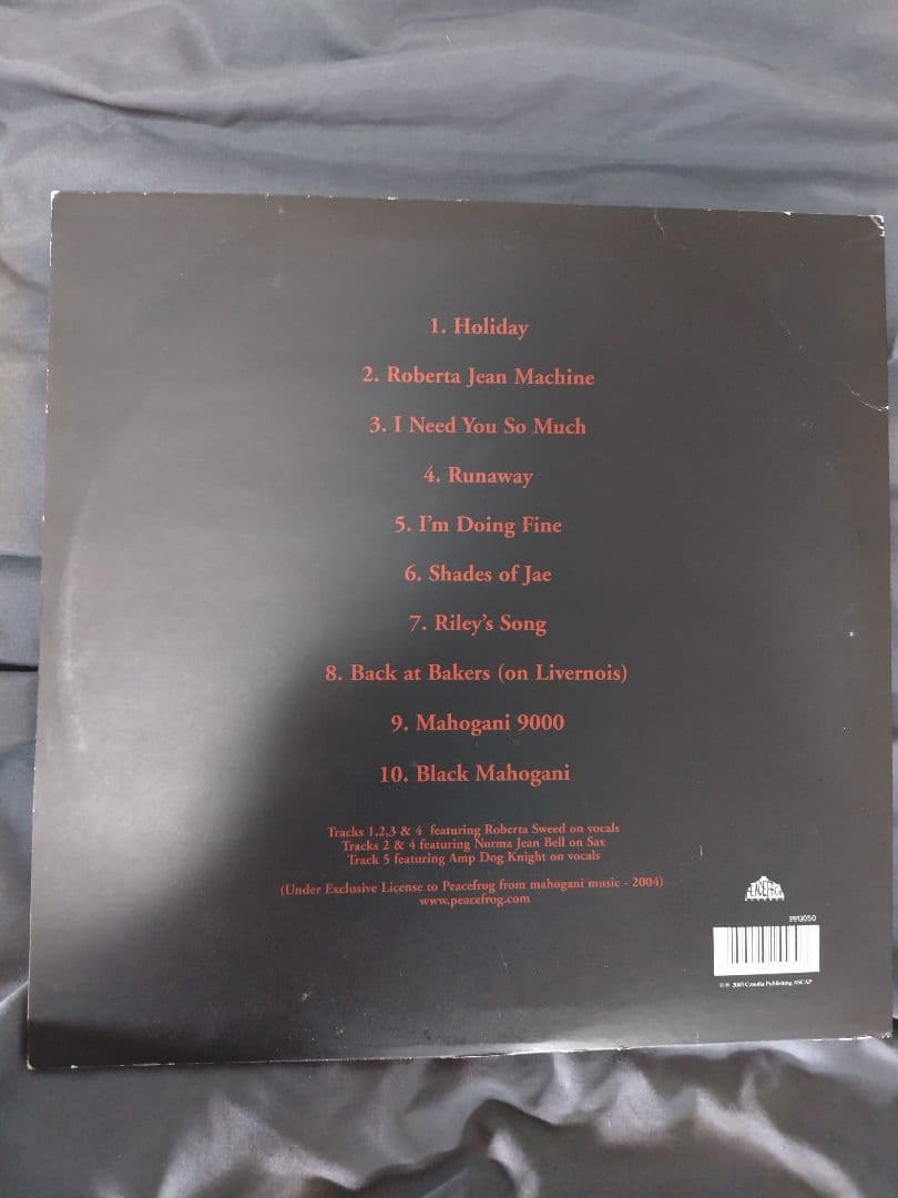 MOODYMANN Black Mahogani 3枚組レコード