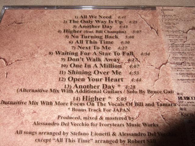 LIONVILLE,メロハー,AOR,ライオンヴィル,新品未開封