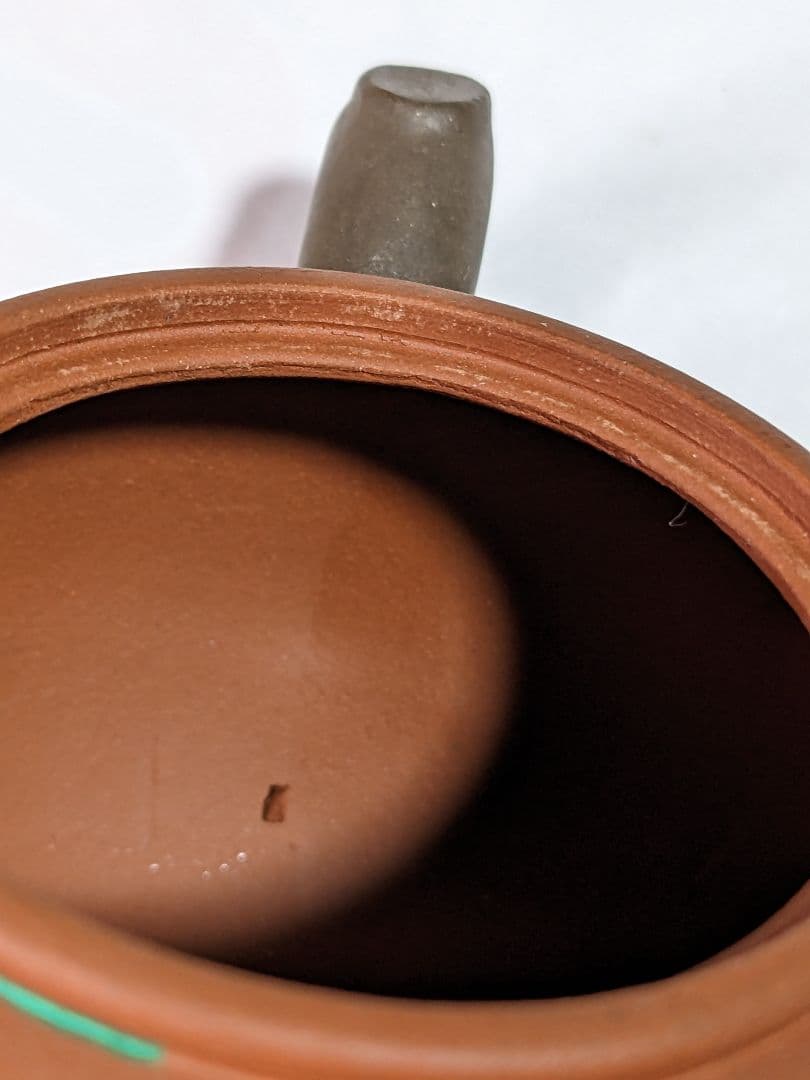 ♦中国 漢詩刻文自在飾り蓋 朱泥茶壺 茶器 茶道具 コレクション 骨董品