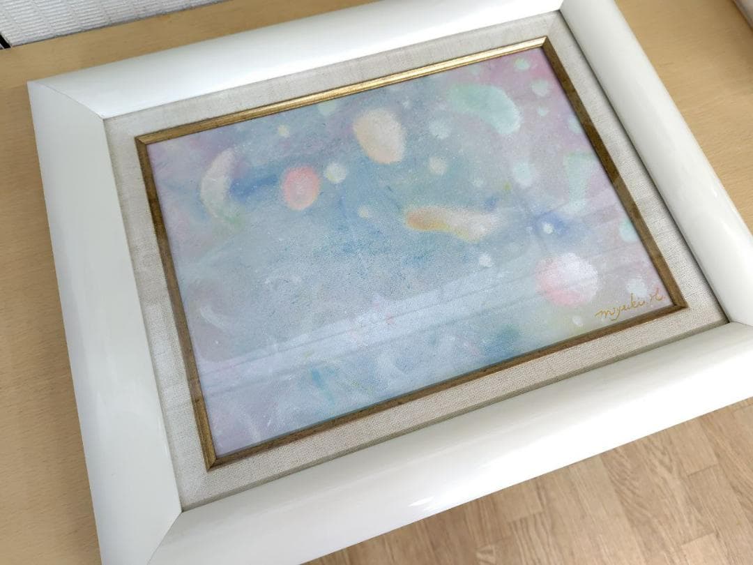 真作保証【原画】はせくらみゆき｜「Spiritual　Sea」直筆サインあり