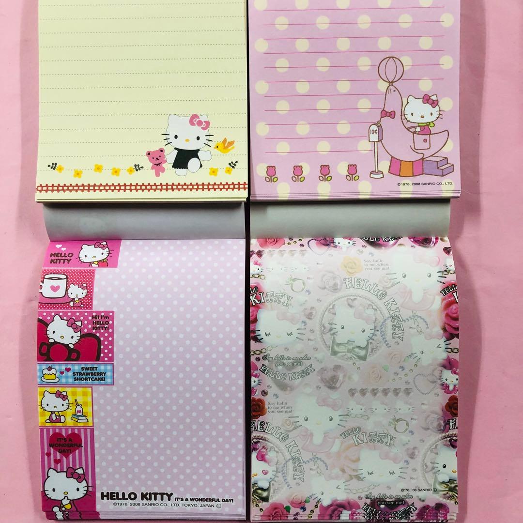 2008年製 レア★ハローキティ ボリュームメモ 4冊まとめセット⑦