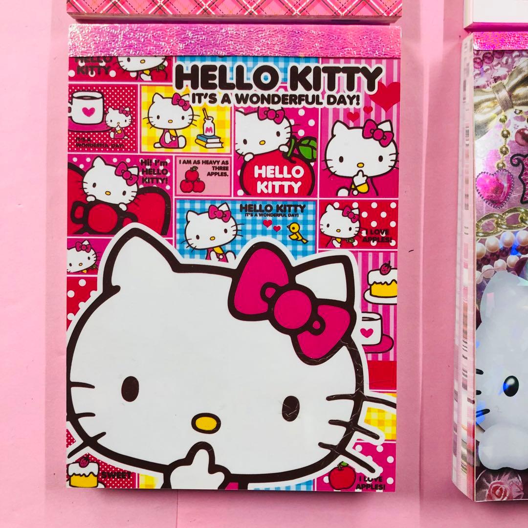 2008年製 レア★ハローキティ ボリュームメモ 4冊まとめセット⑦