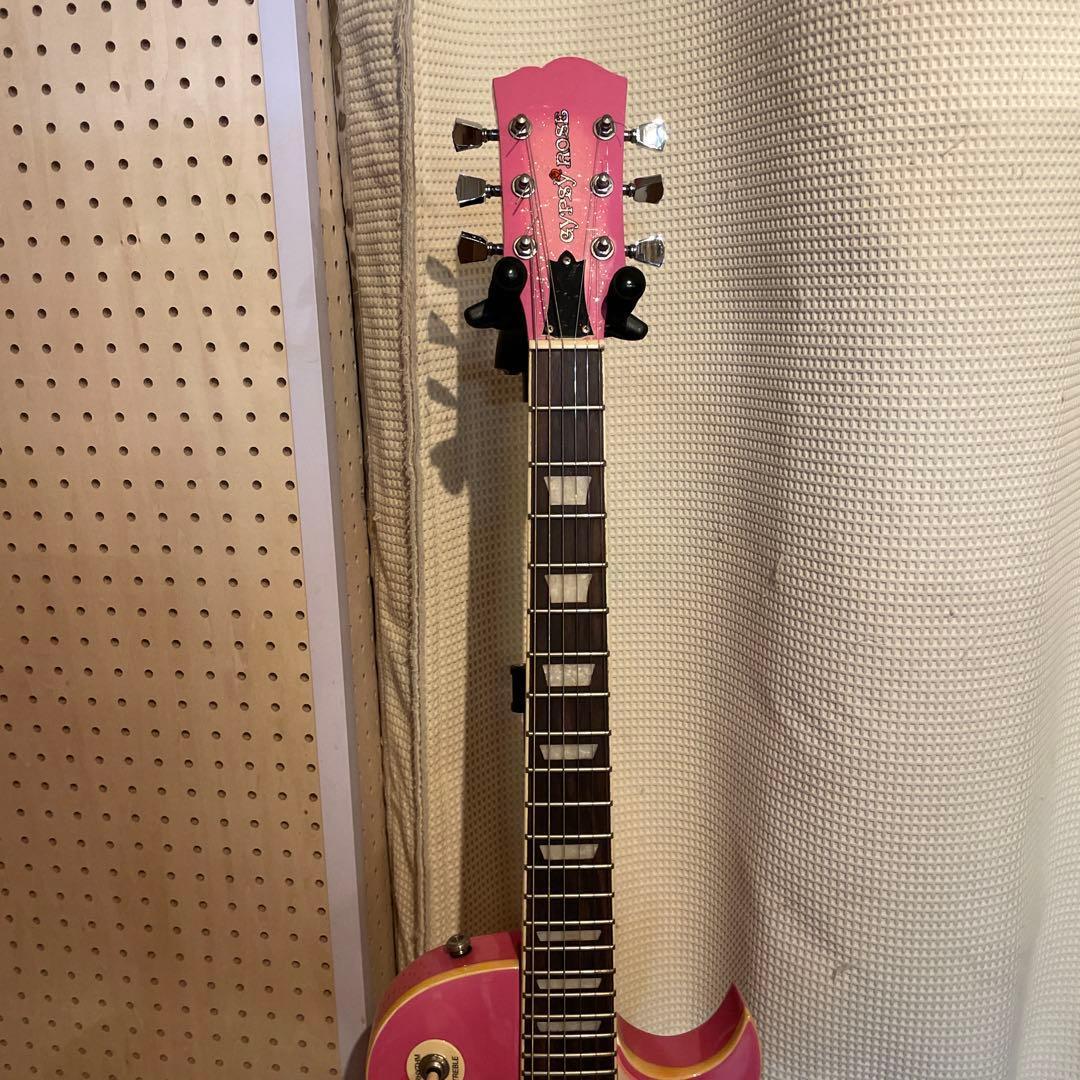 Gypsy Rose レスポール エレキギター ピンク