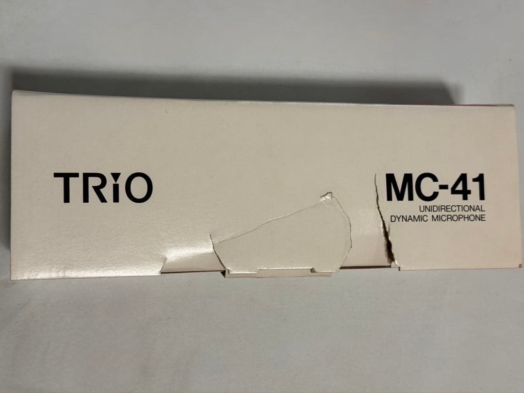 配信機器・PA機器・レコーディング機器 TRIO MC-41 DYNAMIC MICROPHONE