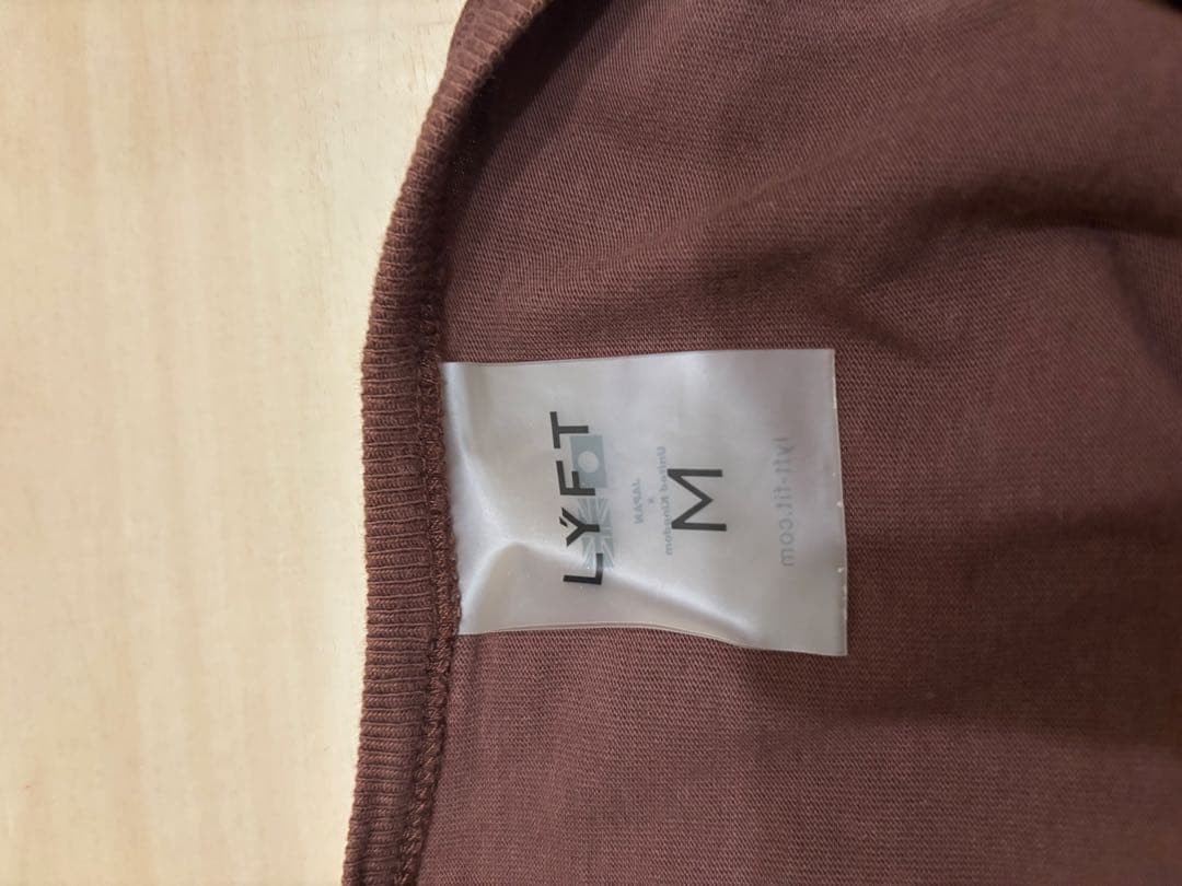 LYFT ブラウン トレーニングウェア セット M