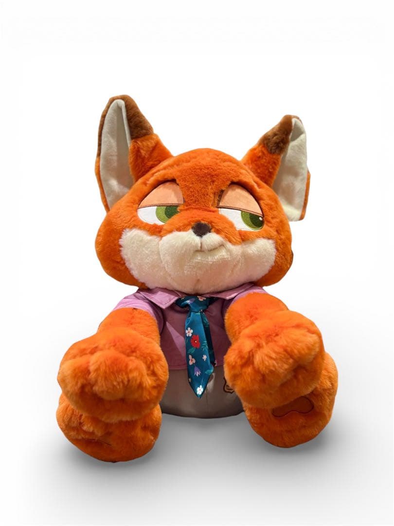 ズートピア 2 ニック ぬいぐるみ　コストコ ブランケット入り　大きい　50cm