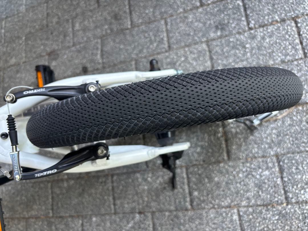 MARIN 16inch子供用自転車 ホワイト　補助輪付