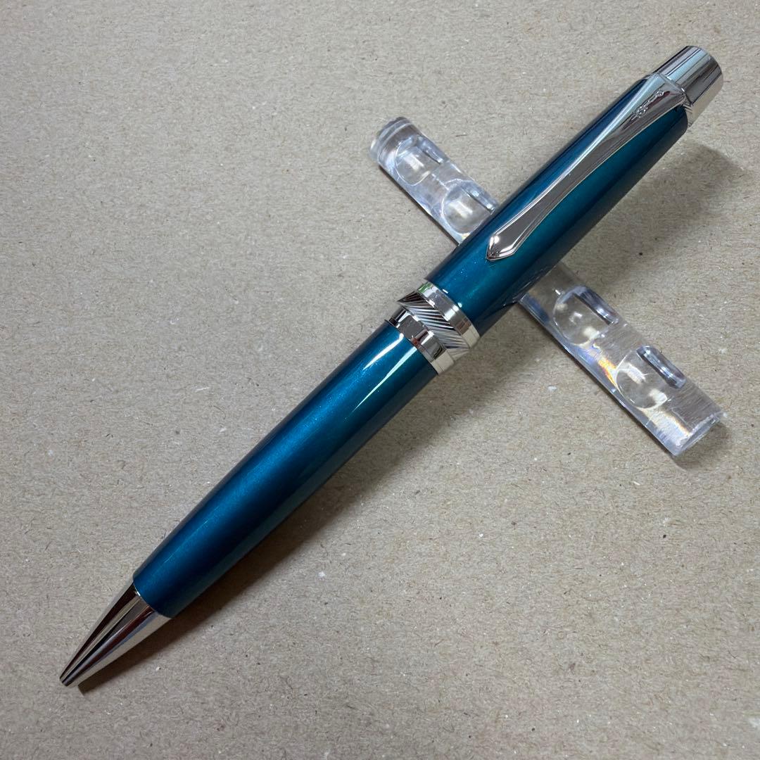 新品 パイロット カスタム ヘリテイジ CR ボールペン ターコイズブルー 箱付