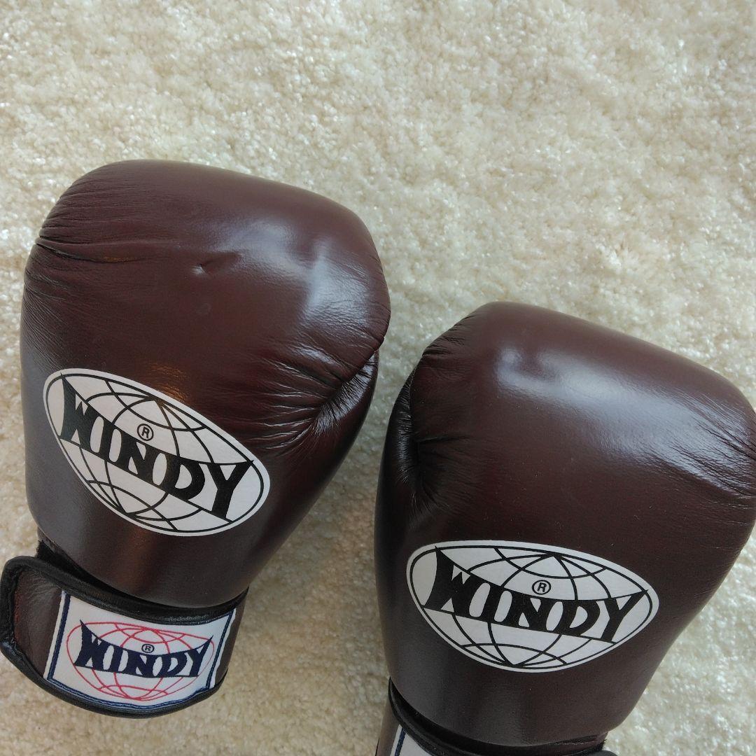 WINDY ボクシンググローブ 8 oz ブラウン