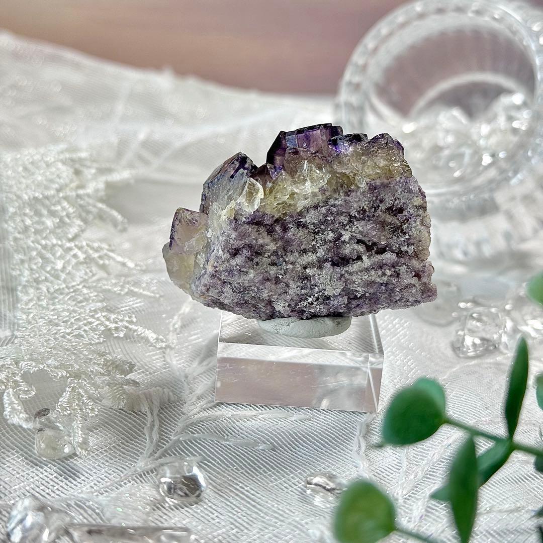 【D179】ナミビア オコルス フローライト 鉱物 標本 原石