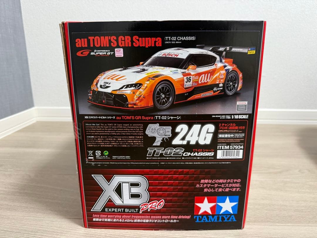 ひつじ【未開封】タミヤ 1/10 XBシリーズ au TOM'S