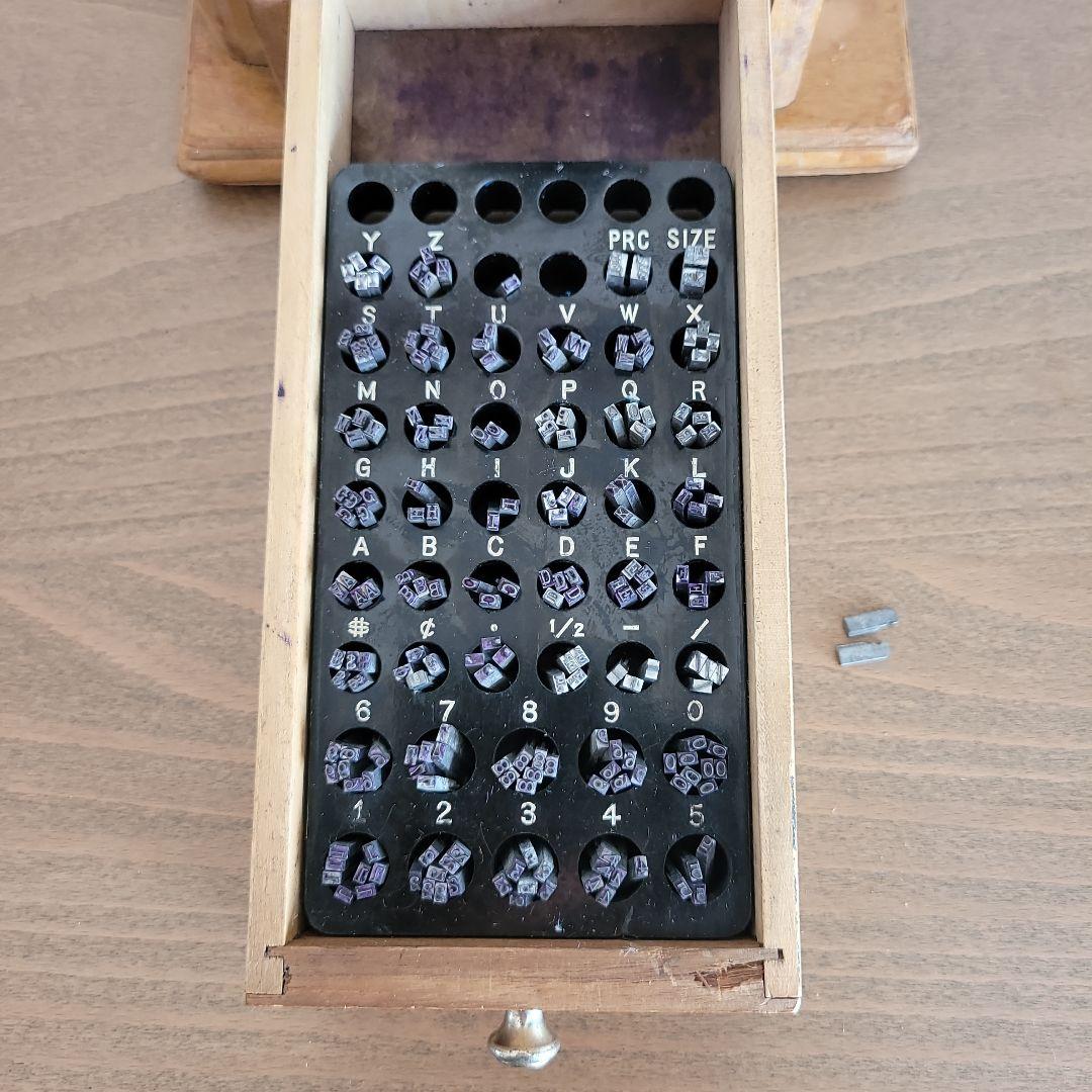 ビンテージ モナーチ価格タグマーキングシステム 工業用アールデコ