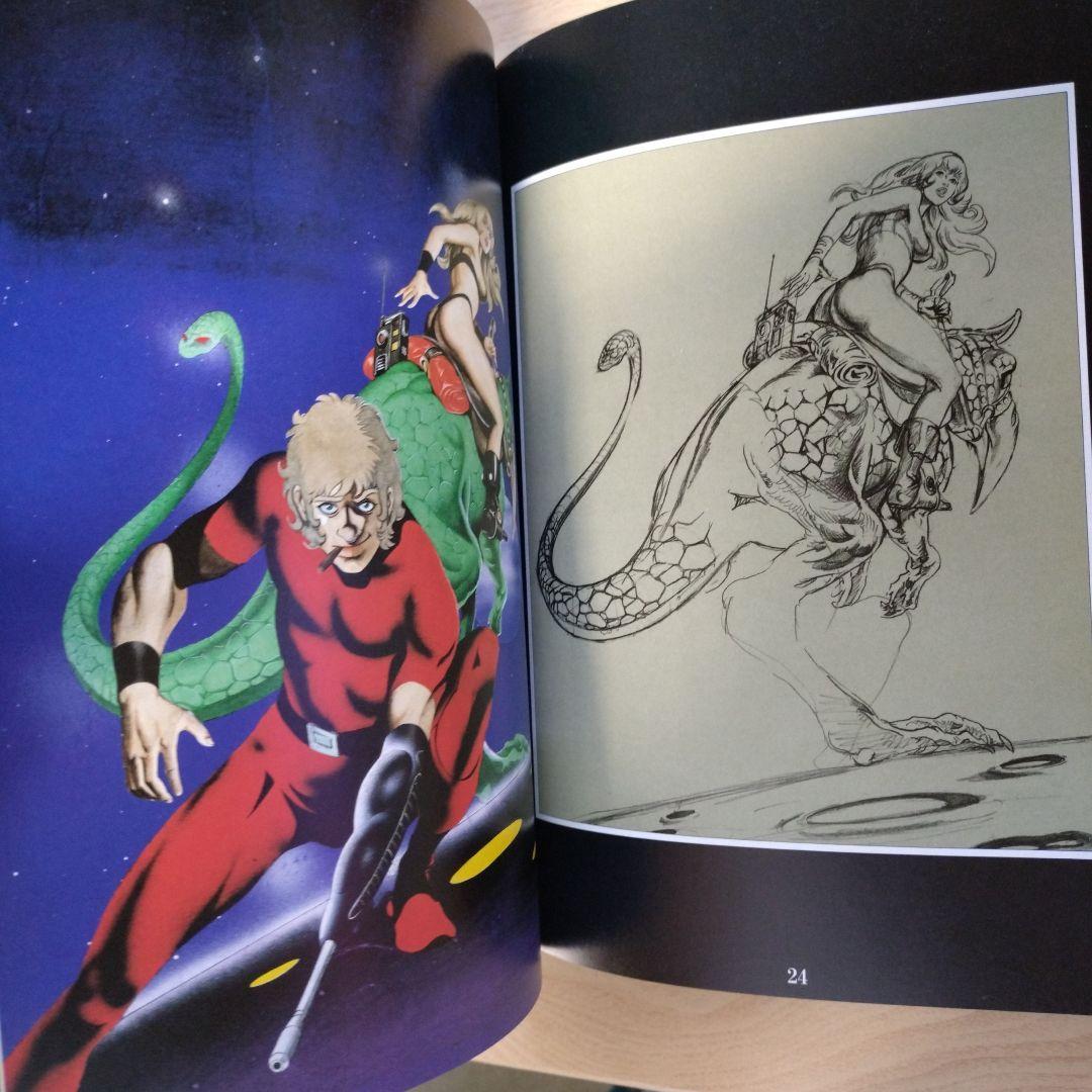 『COBRA GIRLS』コブラ　画集　イラスト集　寺沢武一　ポスター付き