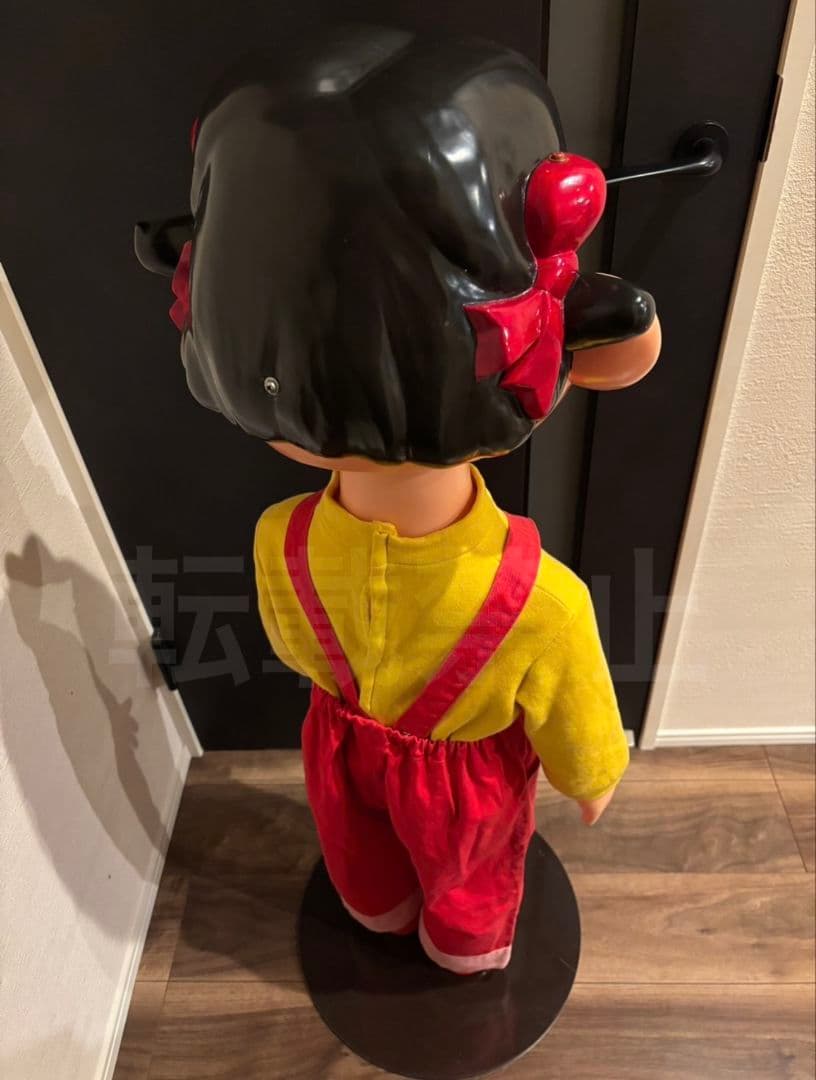 不二家 店頭ペコちゃん ほっぺの赤いペコちゃん 等身大