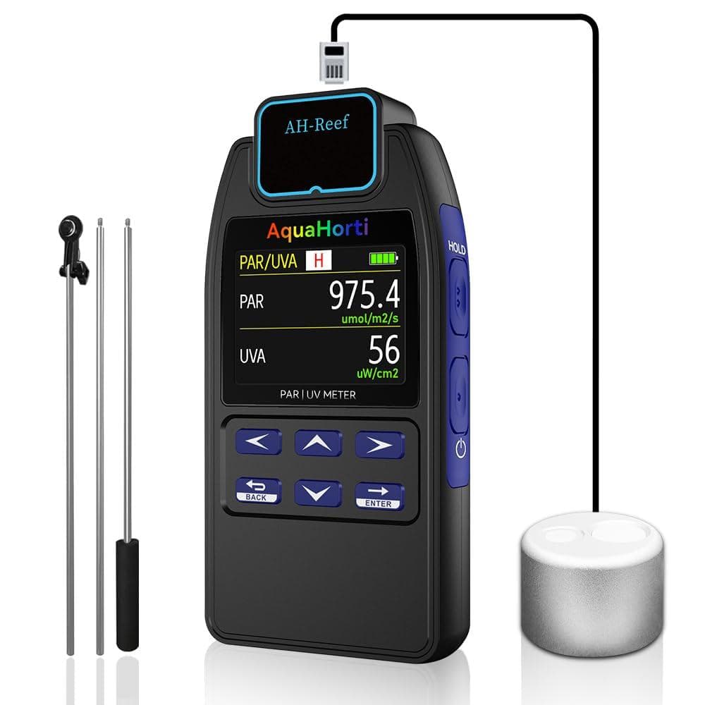 AH-Reef PAR メーター　PPFD測定・UVA (w/m²) 計測