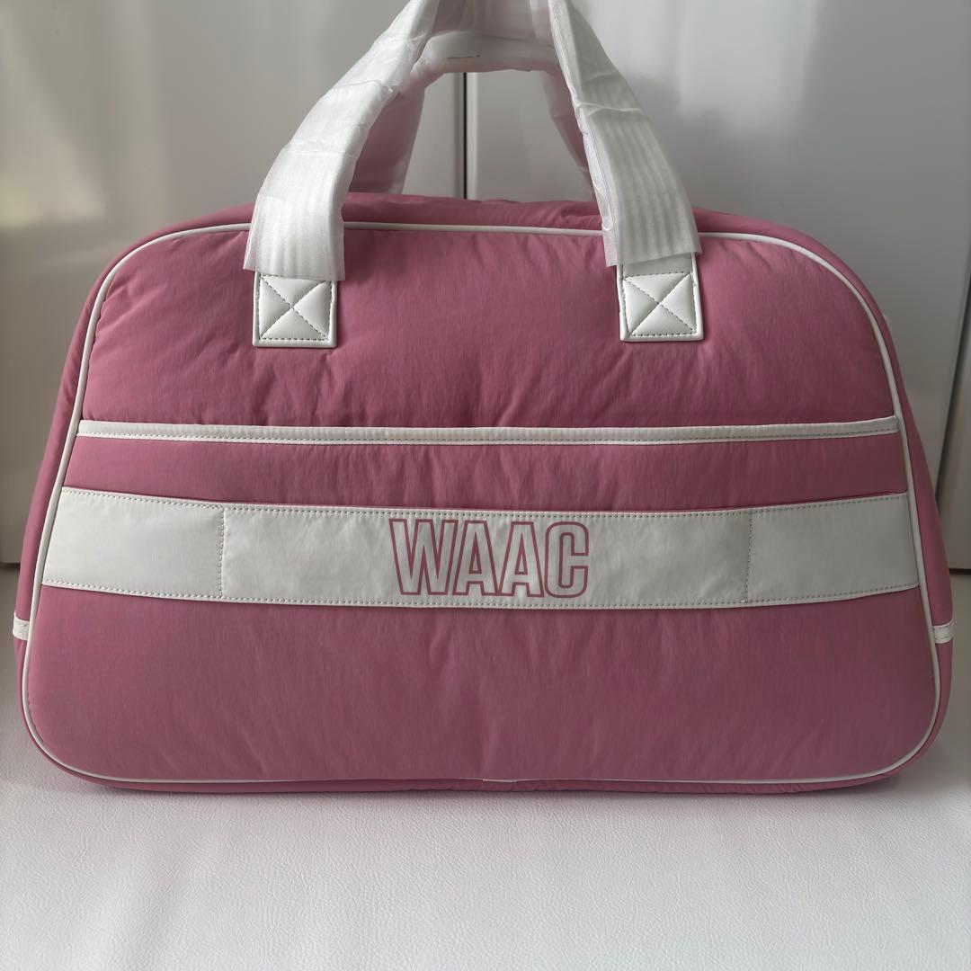 【新品】WAAC レディース　ボストンバッグ　シューズバック　ピンク　2点