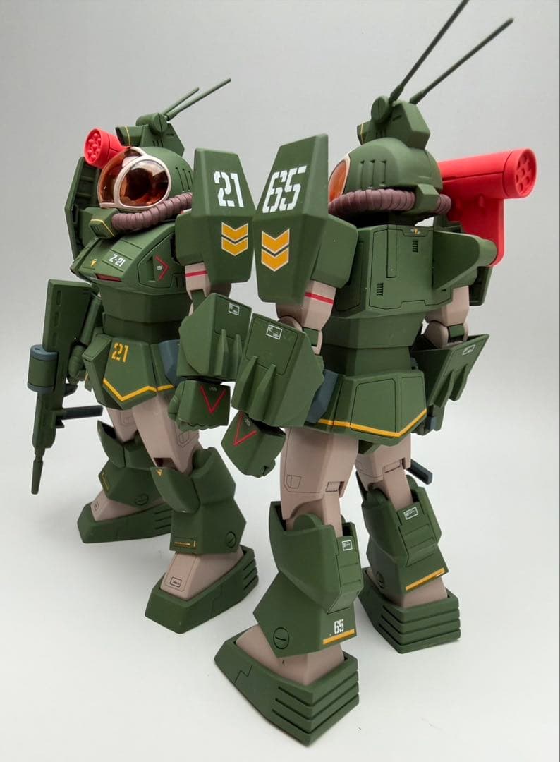 プラモデル　全塗装完成品　マックスファクトリー太陽の牙ダグラム　18点セット