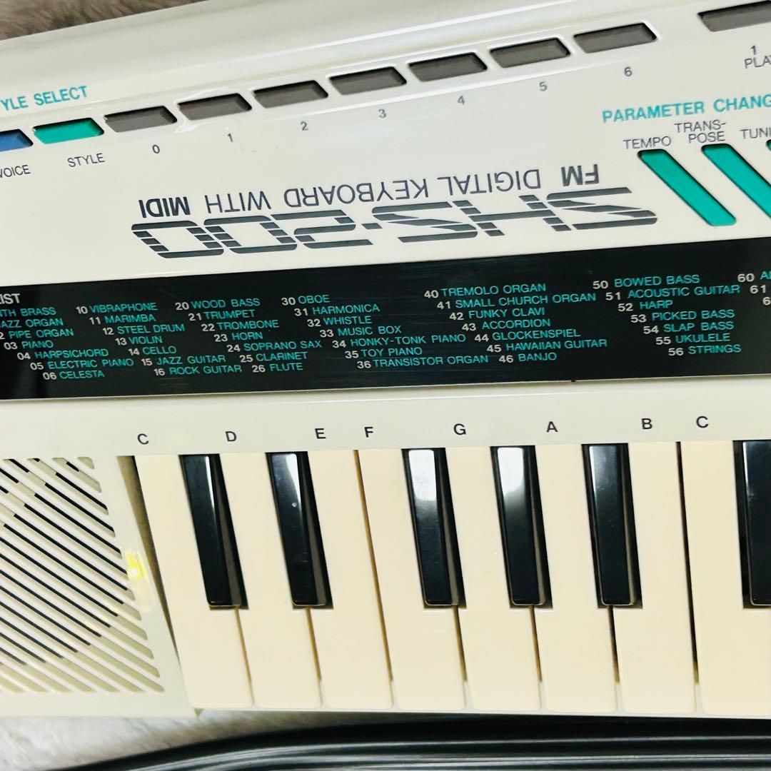 【状態良好】ヤマハ YAMAHA シンセサイザー SHS-200 ポータブル