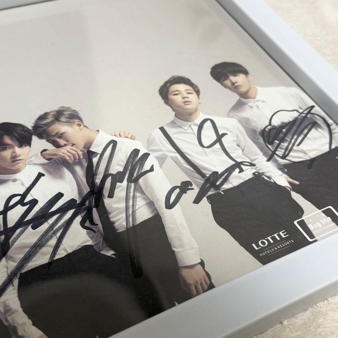 BTS ロッテホテルファンミーティング 直筆サイン