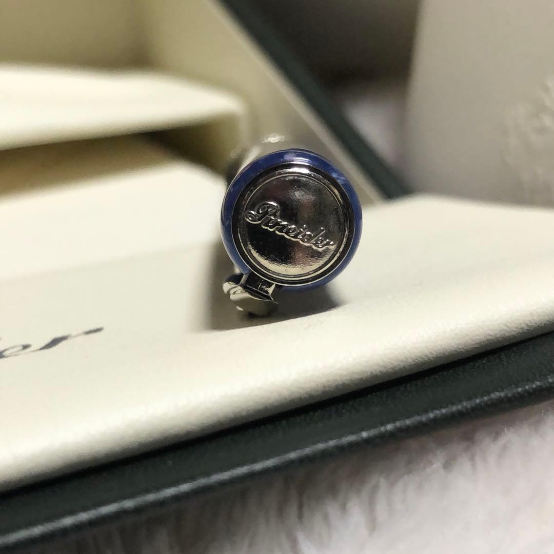 ☆廃番 新品未使用 ピナイダー ジェムストーン ボールペン ラピスブルー☆