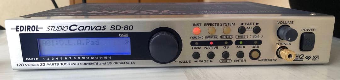 DTM・DAW EDIROL ROLAND SD-80