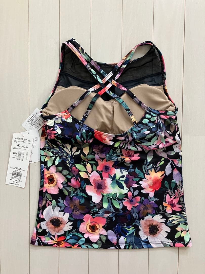 新品　チャコット　ヨガ　トップス　ホットヨガ　ピラティス　花柄　スカーラ好きに