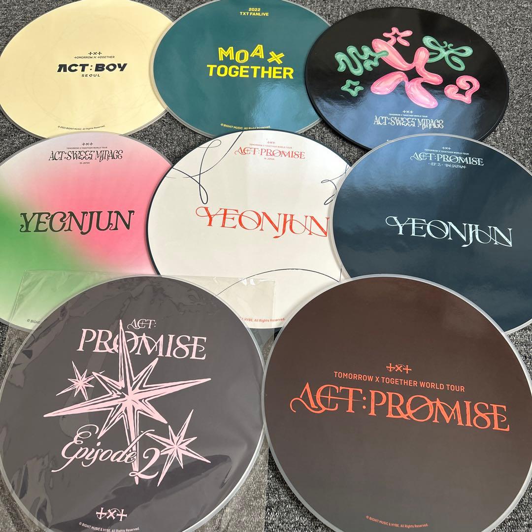 txt ヨンジュン うちわ セット まとめ売り 8点