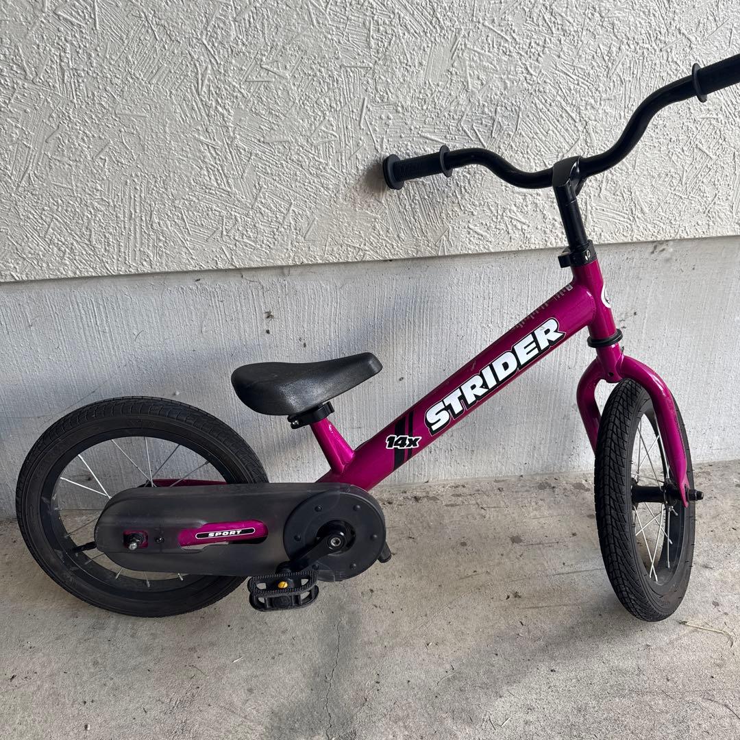 14x バランスバイク ピンク