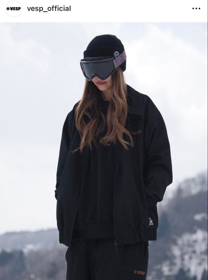 【24-25シーズン】VESP ブラック セットアップ　Lサイズ