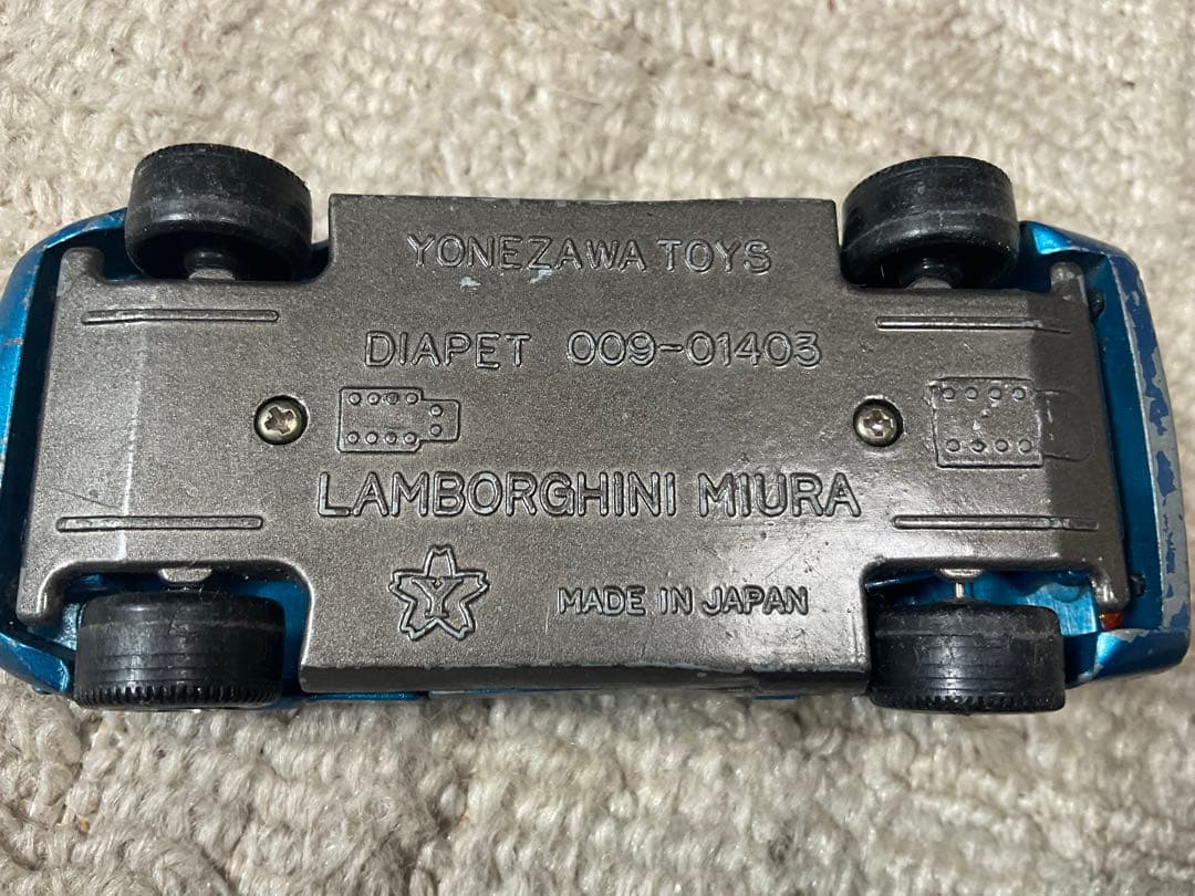 LANBORGHINI・MIURA／MINI CAR。YONEZAWA・TOYS