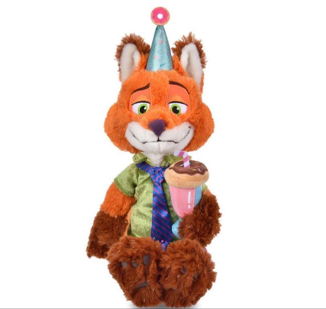ズートピア ディズニーストア ジュディ ニック ぬいぐるみ 10周年