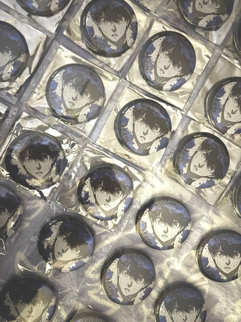 ブルーロック 潔世一 ジュエリー缶バッジ 原作絵　23個