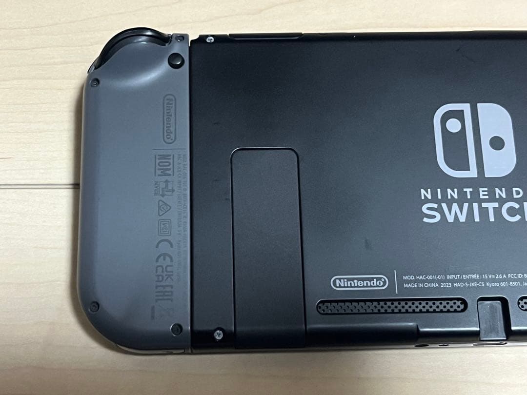 Nintendo Switch グレー 本体 ドック付き ジャンク