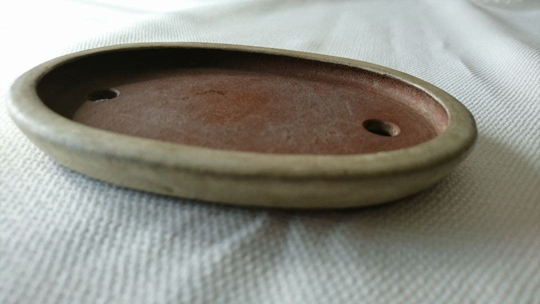 未使用  昭和レトロ  盆栽鉢  ・中国鉢 1