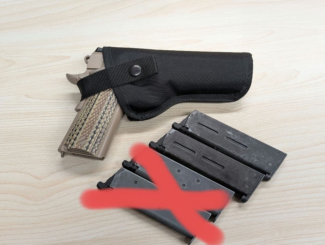 東京マルイ M45a1 タンカラー GBB オマケ有り