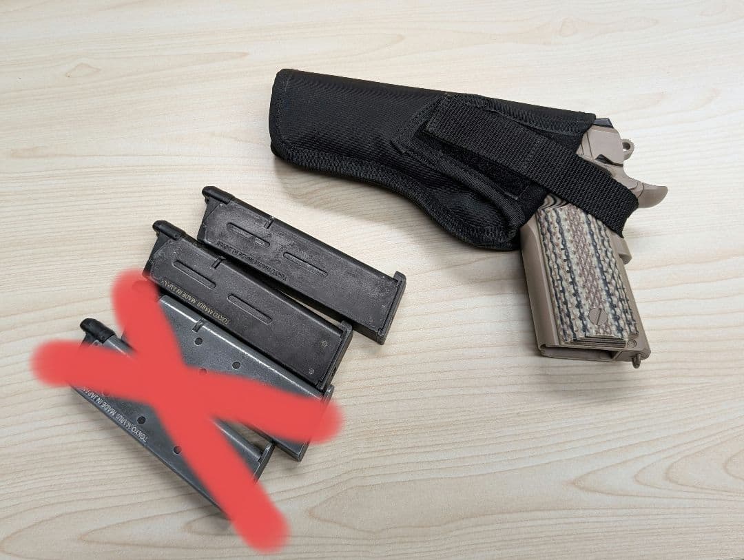 東京マルイ M45a1 タンカラー GBB オマケ有り