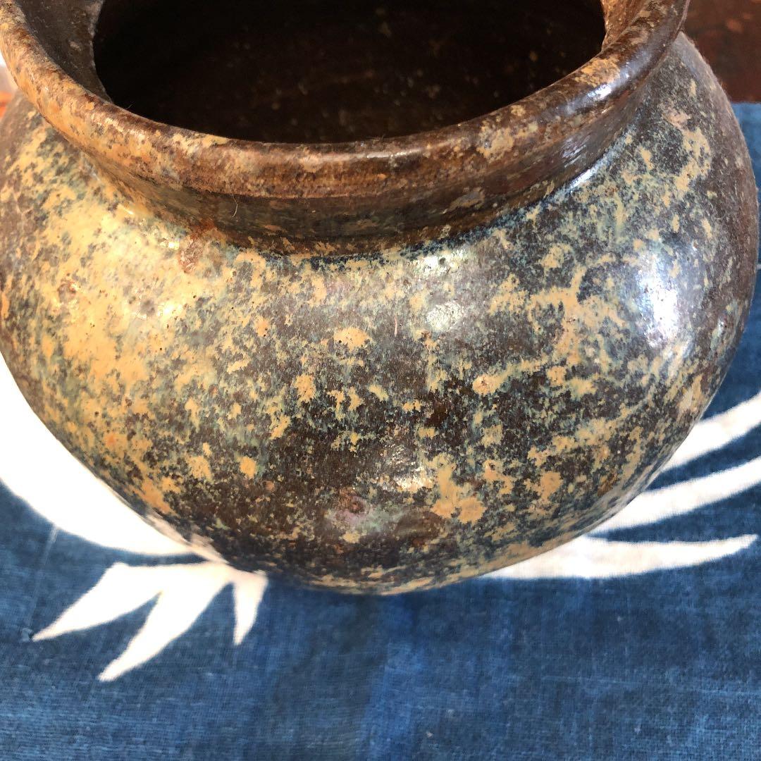 常滑　花器　器