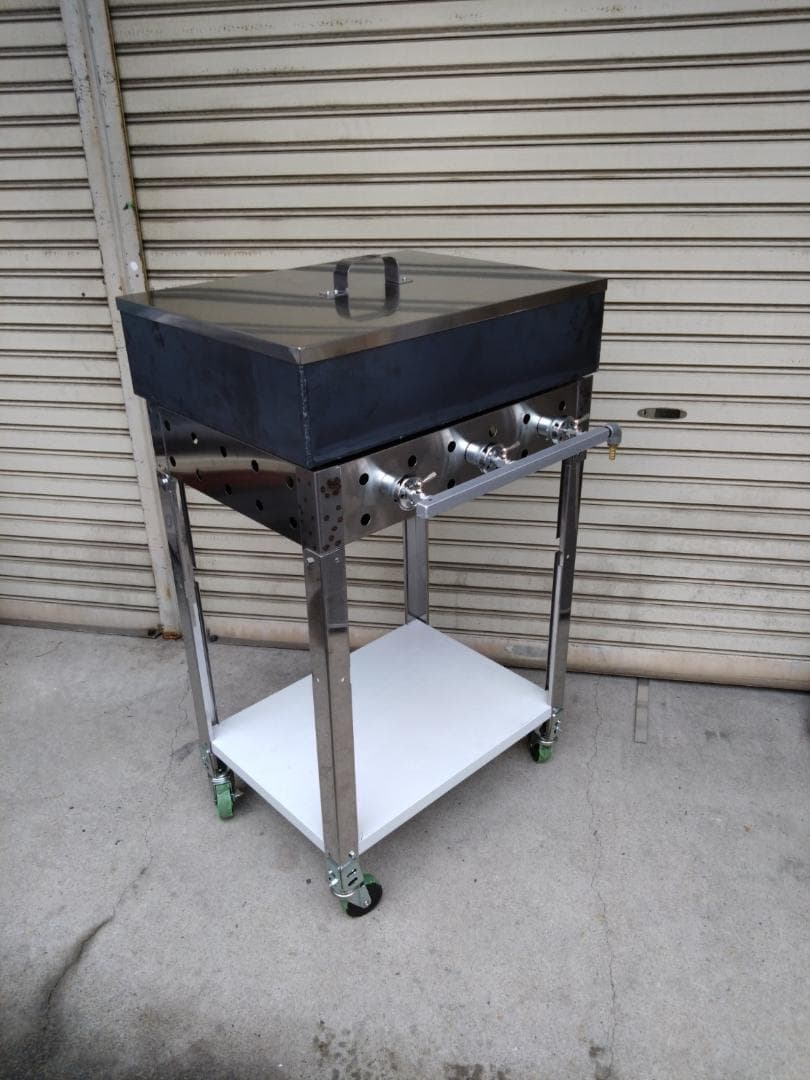 売れてます ネット専用品 石やきいも釜 キッチンカー プロパンガス用 焼きいも祭