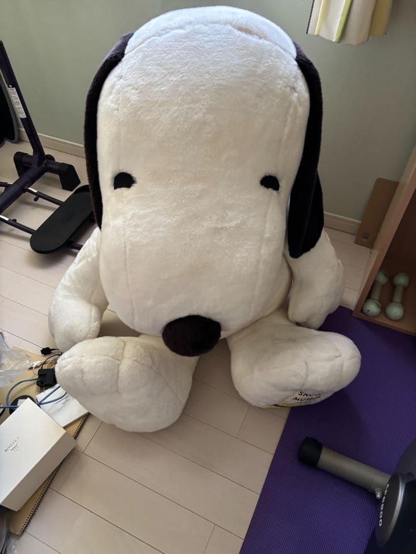 六本木　スヌーピーミュージアム　特大　ぬいぐるみ
